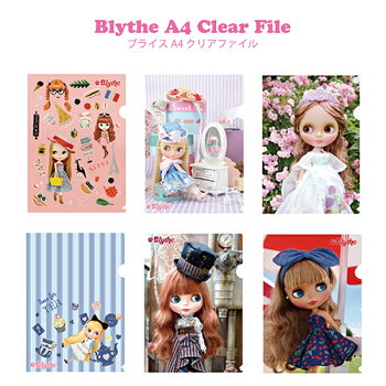 【ゆうパケット発送】ブライスA4クリアファイル Blythe A4 Clear file 新デザイン リズビバーチェ LizVivace