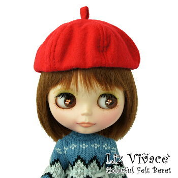 Blythe ネオブライス ウィッグ ミディアムレイヤー ナチュラルブラウン B-18 リズビバーチェ LizVivace