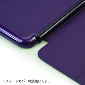 保護フィルム付き【Apple製純正Smart cover対応ケース】【1注文に対し一点限り】【iPadmini/Air専用背面ケース】【クリアタイプ】【メール便対応可能】iPadmini/iPadAir/ipadミニ/iPadエアー/スマートカバー/バックケース/本体保護/ブラック/ブルー/ピンク/パープル/レッド