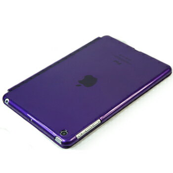 保護フィルム付き【Apple製純正Smart cover対応ケース】【1注文に対し一点限り】【iPadmini/Air専用背面ケース】【クリアタイプ】【メール便対応可能】iPadmini/iPadAir/ipadミニ/iPadエアー/スマートカバー/バックケース/本体保護/ブラック/ブルー/ピンク/パープル/レッド