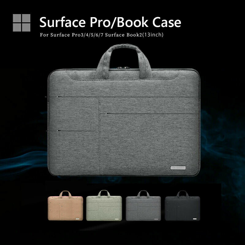 サーフェス カバー ケース surface pro 送料無料 pro3 4 5 6 7 8 9 X book2 専用設計 楽天1位 防水 耐衝撃 インナーケース パソコンバ..