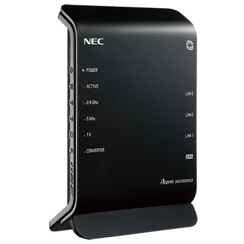 NEC Wi-Fi ルータ Aterm WG1200HS3
