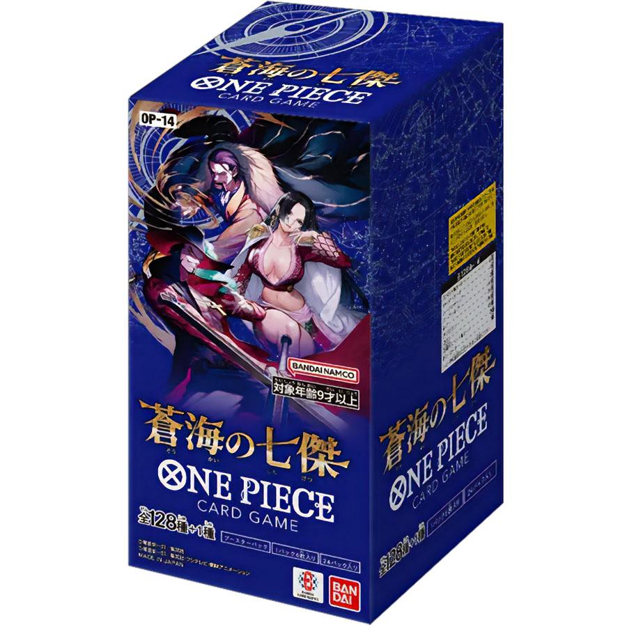 ラッピング対応 バンダイ BANDAI ONE PIECEカードゲーム 蒼海の七傑【OP-14】 (BOX)24パック入り