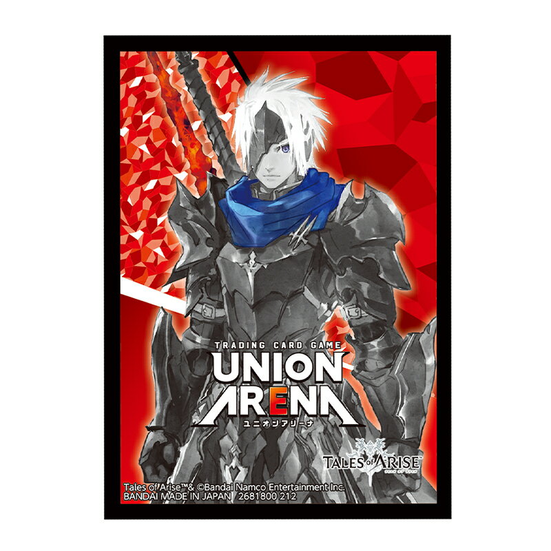 UNION ARENA オフィシャル カード スリーブ Tales of ARISE ユニオンアリーナ テイルズ 公式