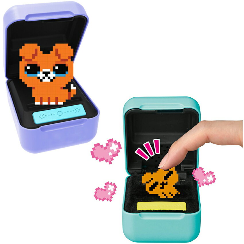 ラッピング対応 電子玩具 育成 とびだせ! きゅーびっつ ミント パープルのサムネイル