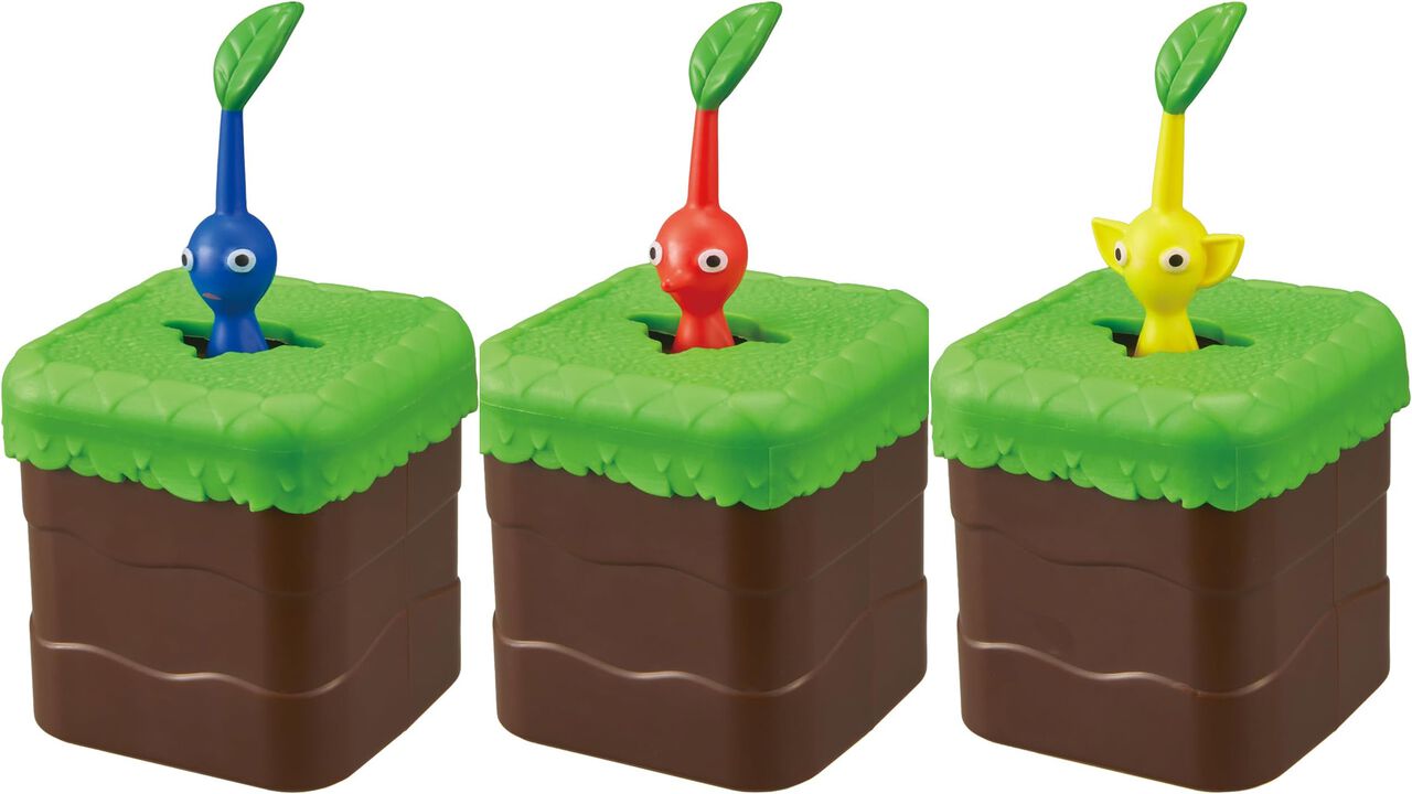 【3種セット】予約2025年12月下旬 ラッピング対応 ひっこぬきピクミン DX 赤ピクミン 青ピクミン 黄ピクミンのサムネイル