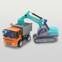 「8/1〜6限定先着で最大2000円OFFクーポン」はたらく車 ミニダンプ&ショベル