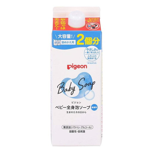ピジョン 全身泡ソープ 詰めかえ用2回分 800ml ピジョン 全身泡ソープ 詰めかえ用2回分 800ml