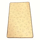 「8/1〜6限定先着で最大2000円OFFクーポン」monpoke モンポケ おねしょシーツ ピカチュウ(イエロー×70×120cm)