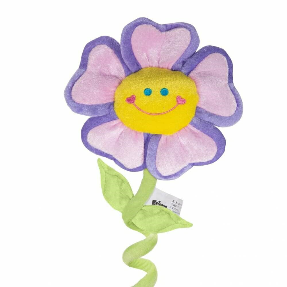 「7月10日限定先着で最大1000円OFFクーポン」フレンズフォーライフ ぬいぐるみ ファンキーフラワー パープル トイザらス限定のサムネイル