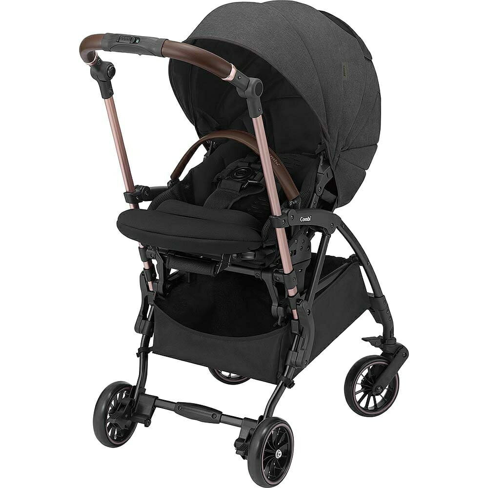 コンビ ホワイトレーベル スゴカルminimo plus エッグショック AN （ペールブラック）【ベビーカー】【送料無料】のサムネイル