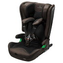 カーメイトエールベベ パパットR リシェ (ダークモカ) チャイルド&ジュニアシート ISOFIX固定 R129適合 ロングユース 腰回りサポート 15ヶ月~10歳頃まで ベビーザらス限定