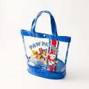 パウ・パトロール 二層ビーチバッグ(高さ31×幅34cm)プールバッグ キッズ キャラクター スイミングバッグ 子供 水泳 透明 トイザらス限定
