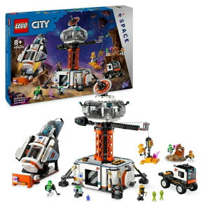 【オンライン限定価格】レゴ LEGO シティ 宇宙基地とロケット発射台 60434|プレゼント 誕生日 7歳 8歳 9歳 10歳 小学生 知育 宇宙 うちゅう ロケット ごっこ遊び