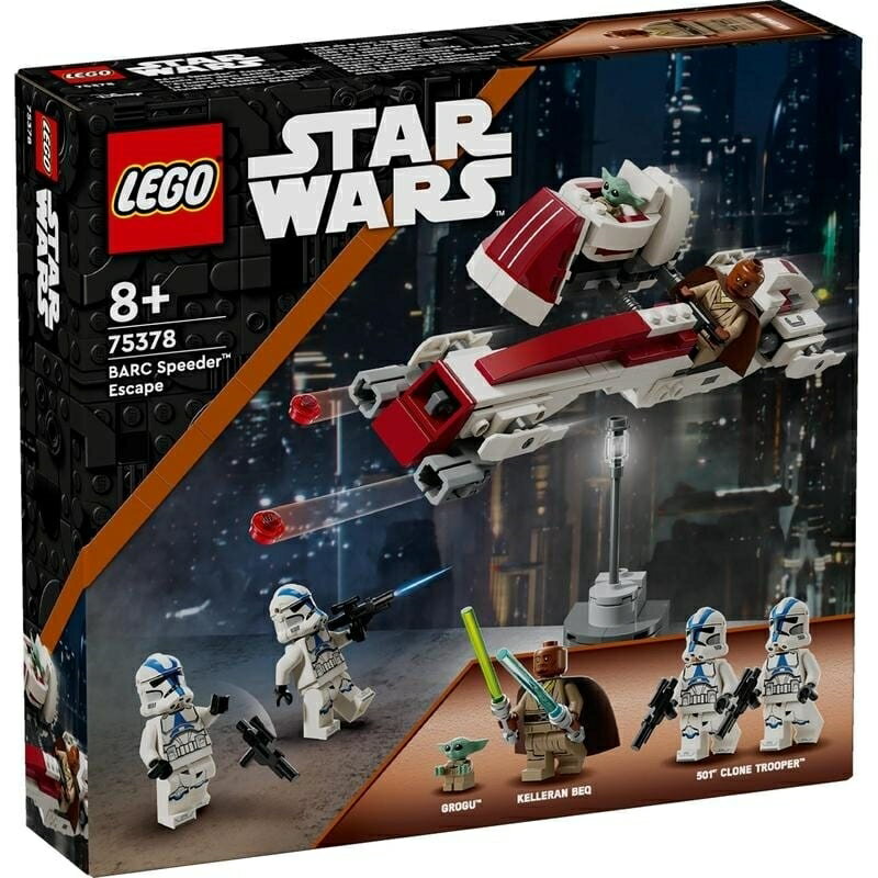 レゴ(LEGO) スター・ウォーズ BARCスピーダー脱出劇 おもちゃ 玩具 プレゼント ブロック 男の子 女の子 子供 7歳 8歳 9歳 10歳 小学生 知育 マンダロリアン スターウォーズ Star Wars グローグー スターウォーズ Star Wars 75378