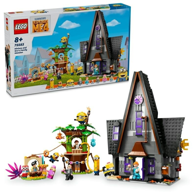 【1日〜6日　先着で最大2000円OFFクーポン】レゴ LEGO ミニオン 75583 ミニオンとグルー一家のおうち【送料無料】のサムネイル