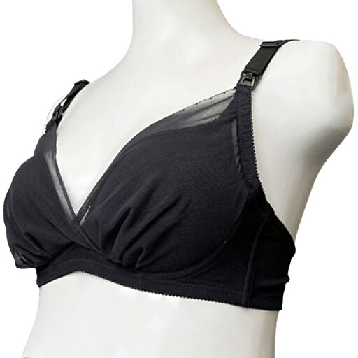 Petit jouet for maternity プティジュエット ベベシェリ 授乳ブラ(ブラック×L MU)ベビーザらス限定 Petit jouet for maternity プティジュエット ベベシェリ 授乳ブラ(ブラック×L MU)ベビーザらス限定