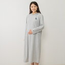 「6/1〜6限定先着で最大2000円OFFクーポン」MLB 長袖フードきワンピース ドジャース(グレー×M-L)