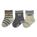 3Pラインロゴロークルーソックス ベビーザらス限定