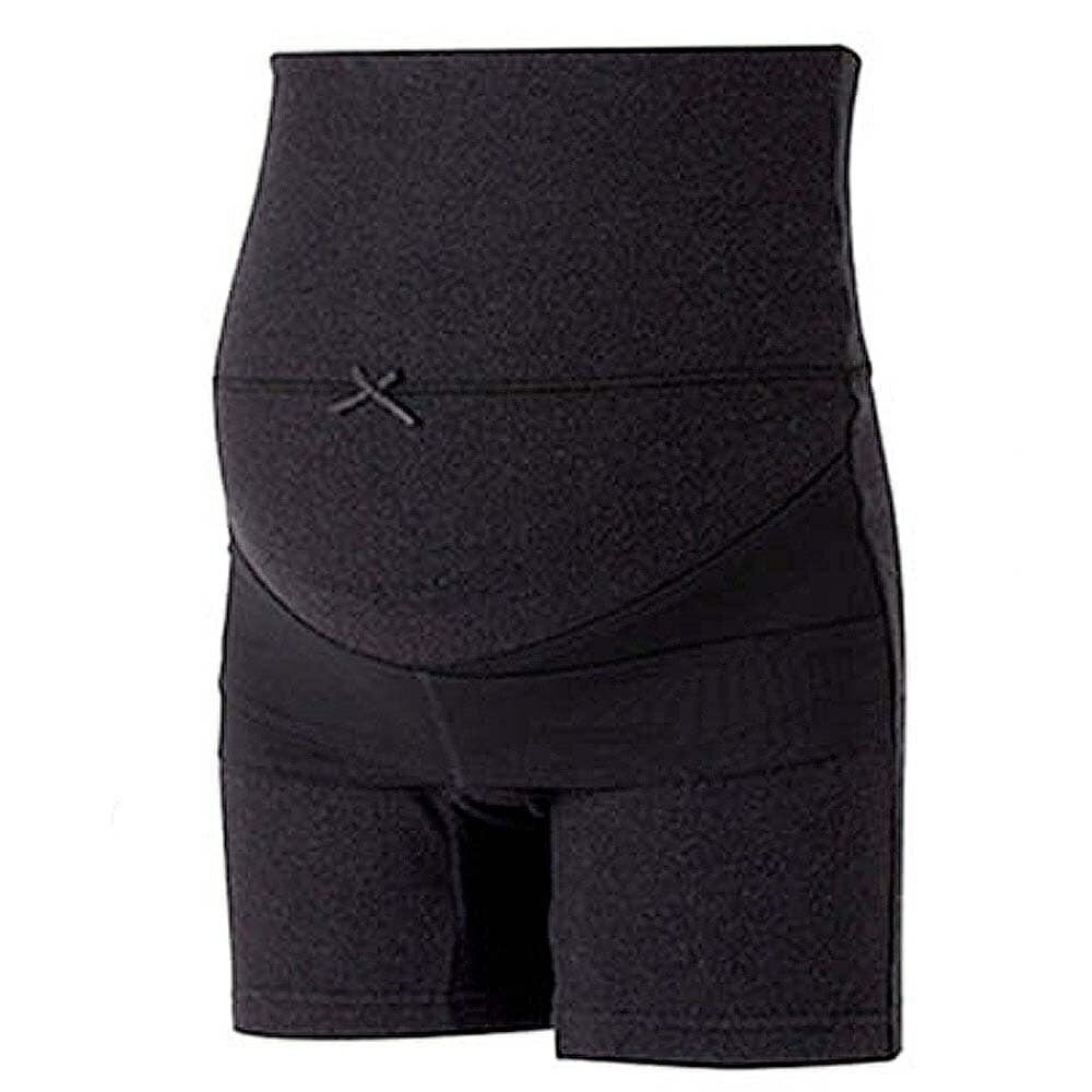 あたたかい 骨盤サポート妊婦帯パンツ(ブラック×M)