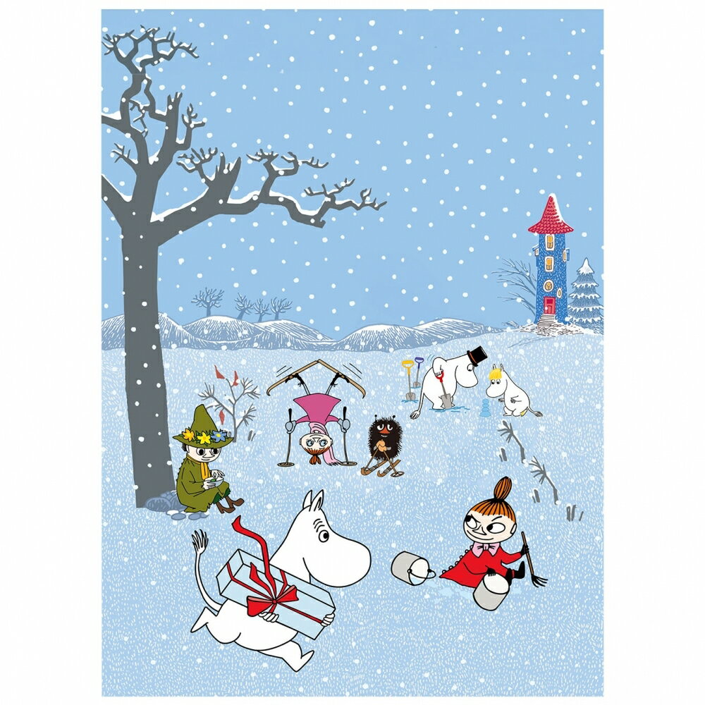 「1日〜6日　先着で最大2000円OFFクーポン」ムーミン カウントダウンカレンダー アドベントカレンダー お菓子 クリスマスモチーフのフィギュアチョコレートのサムネイル