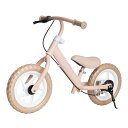 11.5インチ 身長88cm〜 ライトウェイト トレーニングバイク(ピンクベージュ) キックバイク 3歳 4歳 ペダルなし自転車 男の子 女の子 トイザらス限定