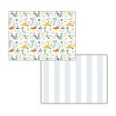 「9/20限定先着で最大1000円OFFクーポン」オリジナル 両面使えるフロアマット(恐竜)【フロアマット リバーシブル仕様 やわらかマット(190×140×厚さ1.5cm)】ベビーザらス限定|詳細画像