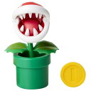 「6/1〜6限定先着で最大2000円OFFクーポン」スーパーマリオ フィギュアコレクション プラス FCP−007 パックンフラワー コイン付き
