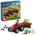 「8/1〜6限定先着で最大2000円OFFクーポン」レゴ LEGO シティ 赤いトラクターと牧場のひつじ 60461|誕生日 プレゼント ブロック 知育 誕生日...