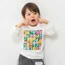「5/30~6/1までエントリでP11倍」SNOOPY スヌーピー 長袖Tシャツ 75周年アート ナチュラル×90cm