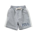 「5/1〜6限定先着で最大2000円OFFクーポン」POLO BCS 裏毛ハーフパンツ グレー 80cm