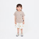「5/1〜6限定先着で最大2000円OFFクーポン」POLO BCS 裏毛総柄ハーフパンツ オフホワイト 90cm
