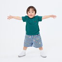 「5/1〜6限定先着で最大2000円OFFクーポン」POLO BCS ロゴクマ総柄ハーフパンツ ネイビー 80cm