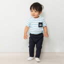 「5/1〜6限定先着で最大2000円OFFクーポン」BUDDYLEE 半袖Tシャツ ポケット付き 先染めボーダー 80cm
