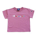 「5/1〜6限定先着で最大2000円OFFクーポン」Champion チャンピオン 半袖Tシャツ ピンク 80cm