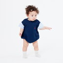 POLO BCS レイヤード風ボディスーツ ネイビー 70cm