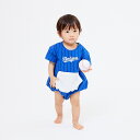 MLB ポケット付きボディスーツ ドジャース 70cm(4)