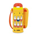 「5/1〜6限定先着で最大2000円OFFクーポン」真空断熱ストローボトル ミッフィー 400ml