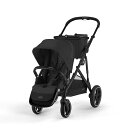 「5/1〜6限定先着で最大2000円OFFクーポン」cybex サイベックス ガゼルS (ムーンブラック) A型ベビーカー 2人乗り対応 大容量収納 トラベルシ...