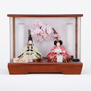 「11/1~6限定先着で最大2000円OFFクーポン」【雛人形】ケース飾り 親王飾り「しだれ桜アクリル」ひな人形 ひな祭り お雛様 おしゃれ トイザらス・ベビーザらス限定【メーカー直送】