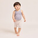 2枚組 みえない袖無しシャツ肌着 テレコ パステルブルー×80cm(4)