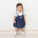 miffy ミッフィー キャミワンピー付きロンパース ネイビー 80cm