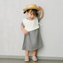 「5/9〜16限定先着で最大3000円OFFクーポン」sophitica ベスト付きギンガムワンピースセット ブラック×80cm