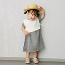 「5/9〜16限定先着で最大3000円OFFクーポン」sophitica ベスト付きギンガムワンピースセット ブラック×90cm