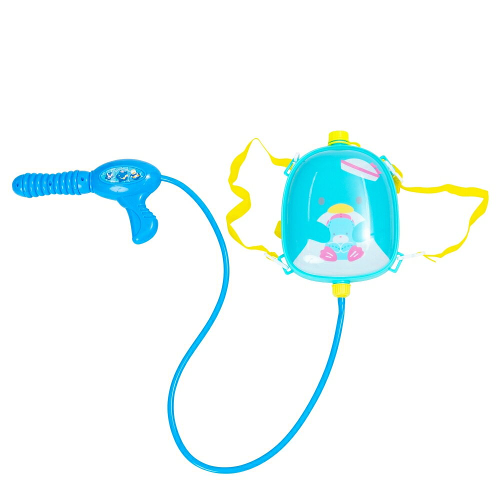 サンリオキャラクターズ タンクウォーターガン タキシードサム リュック型水鉄砲 900ml 飛距離5〜8m 水遊び トイザらス限定