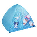 サンリオキャラクターズ ポップアップテント ポップアップ式 日よけ 収納バッグ付 130cm 幅130×奥行130×高さ100cm プール アウトドア 折りたた...