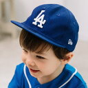 「8/1〜6限定先着で最大2000円OFFクーポン」New Era ロサンゼルスドジャースキャップ MY 1st 9FIFTY ブルー 帽子 48-50cm