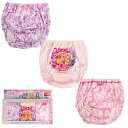 「11/1~6限定先着で最大2000円OFFクーポン」キミとアイドルプリキュア 3枚組ショーツ ピンク×120cm