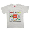 「8/1〜6限定先着で最大2000円OFFクーポン」TOMICA トミカ ボックスアート 半袖Tシャツ ナチュラル×110cm