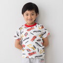「8/1〜6限定先着で最大2000円OFFクーポン」TOMICA トミカ 総柄 半袖Tシャツ ホワイト×120cm